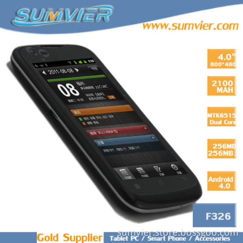 Mtk6515 Cheap Smart Phone with 4inch Android4.0